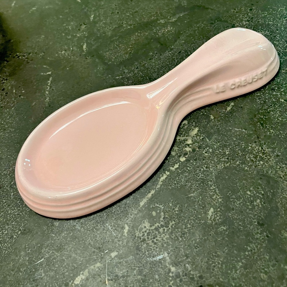 Le Creuset Spoon Rest Pink Chiffon!
